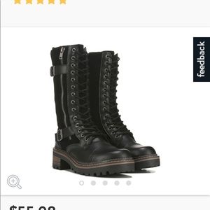 Madden girl Moto boot size 9 black